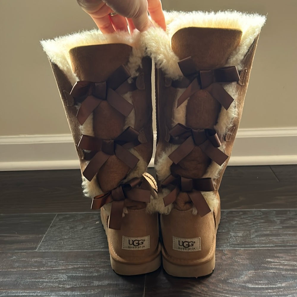 Ugg tall Bailey bow boot